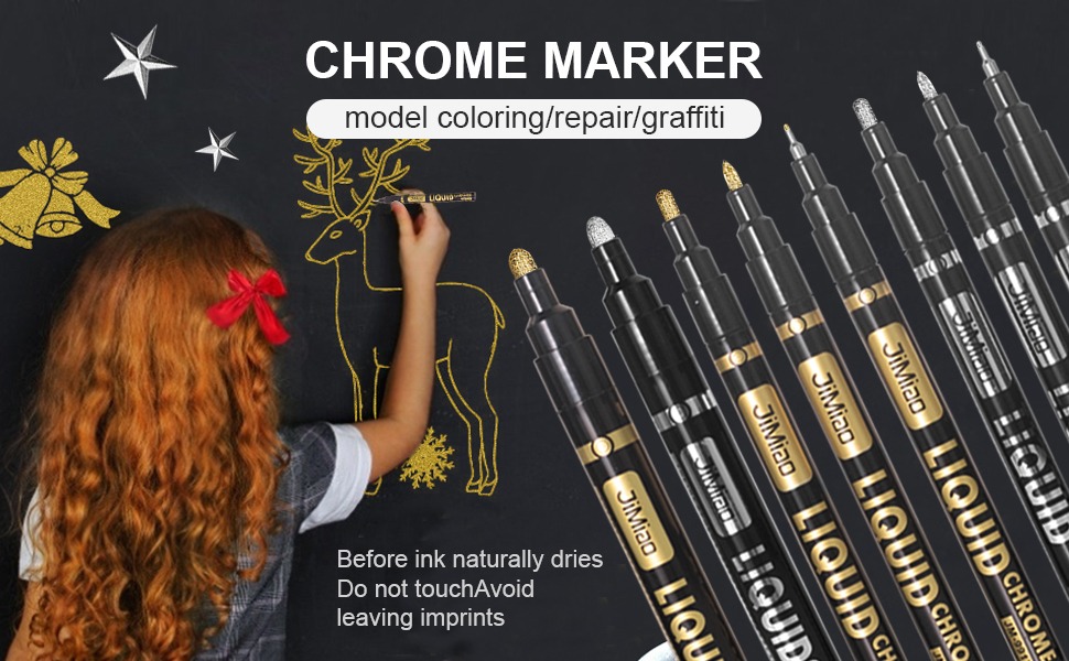 Waterproof Acrylic Markers Set