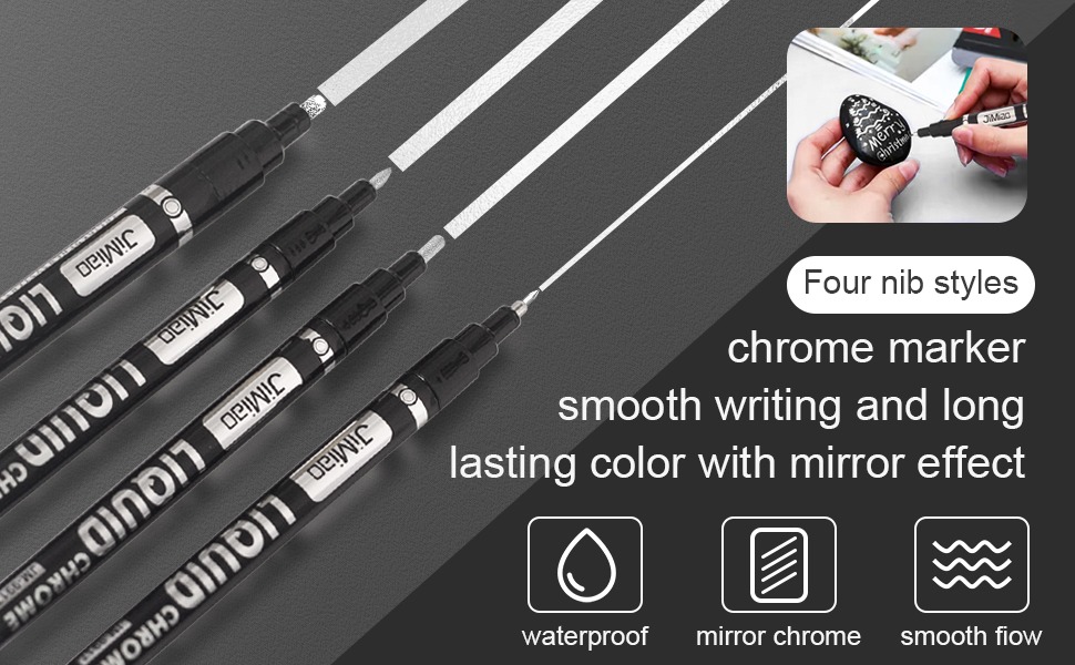 Waterproof Acrylic Markers Set