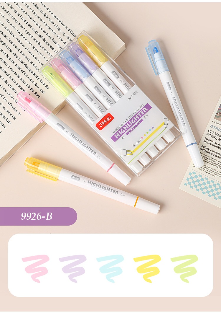 9926-B-5 Pcs Coloring Marker Pen