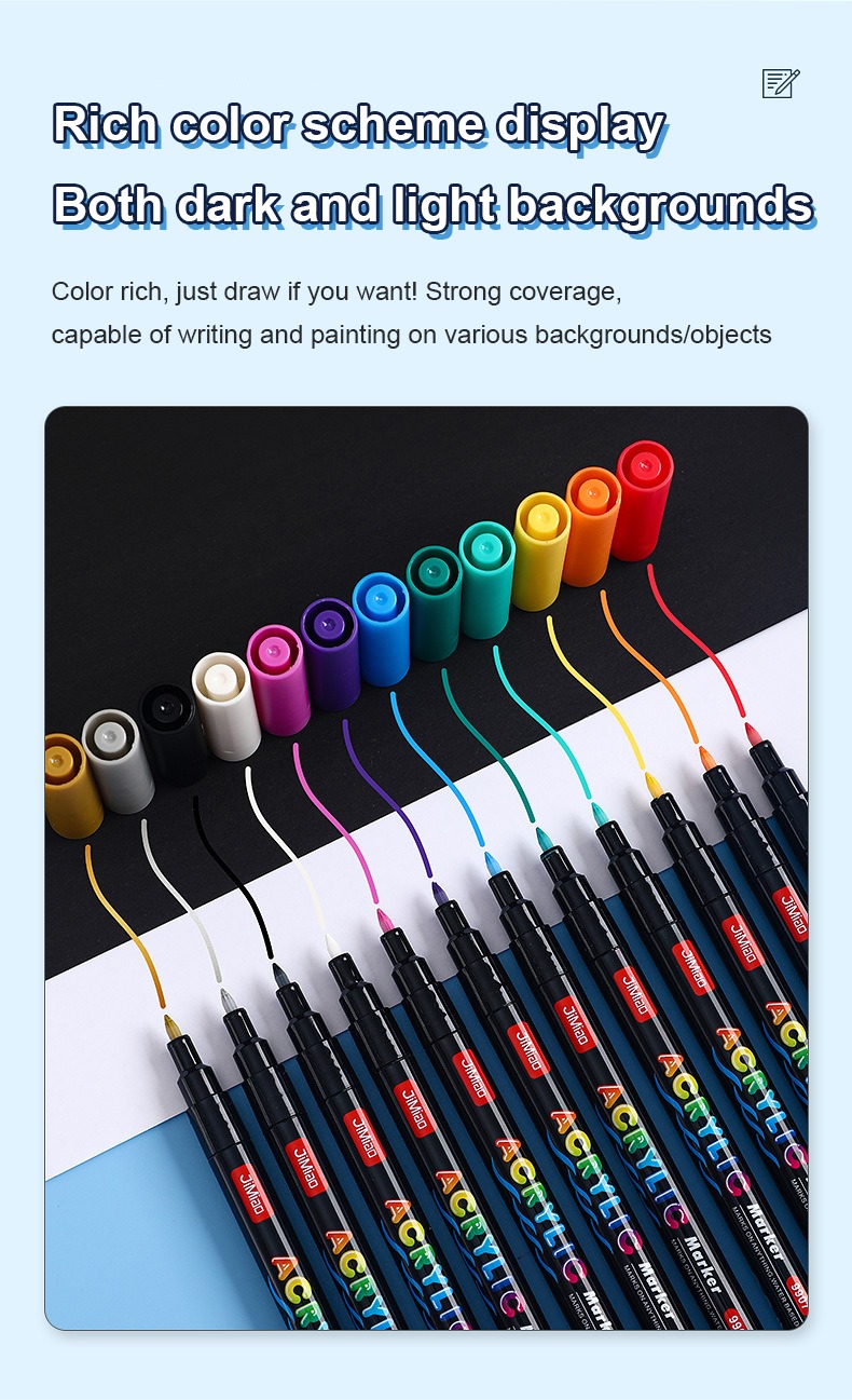 Professional Acrylic Markers Paint Pen