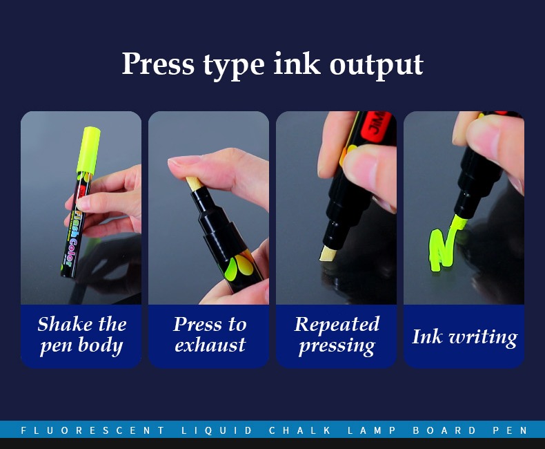 press type ink output-Special Coloring Marker Pen