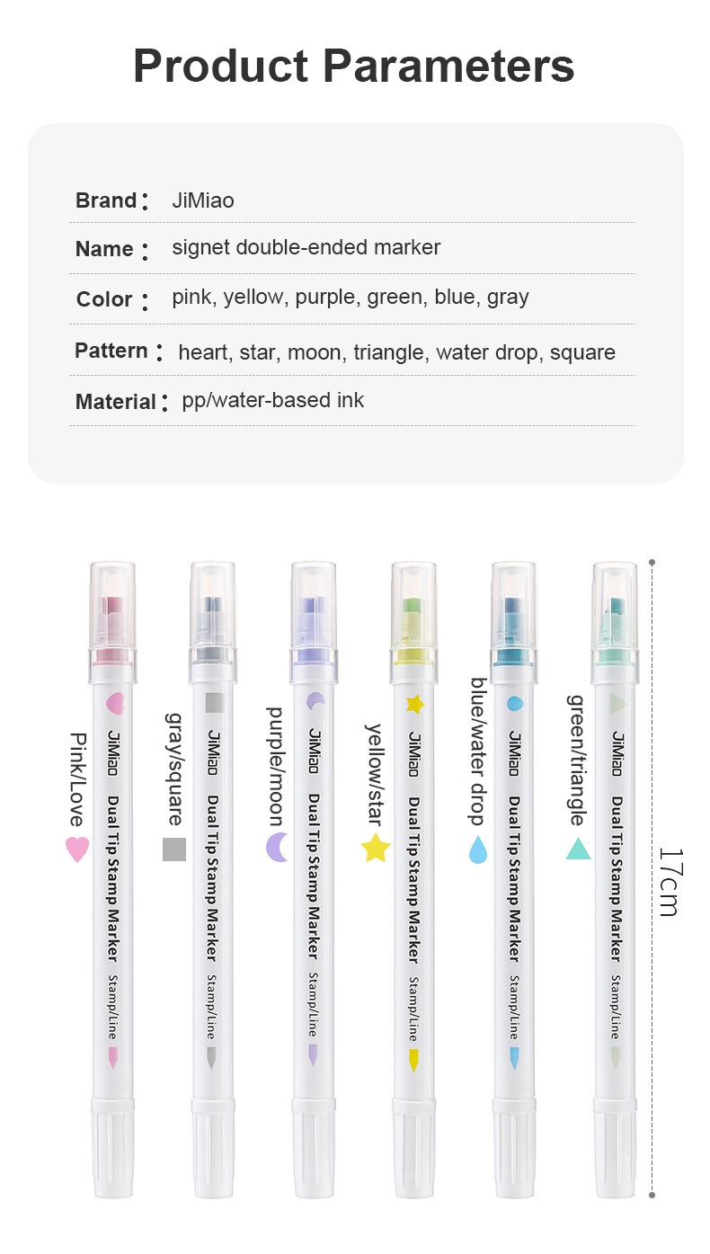 product parameters-Stamp Coloring Marker Pen