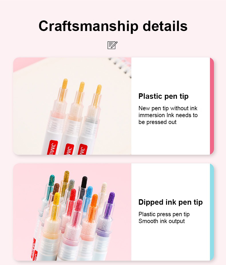 Product information-Valve Acrylic Coloring Markers Paint Pen