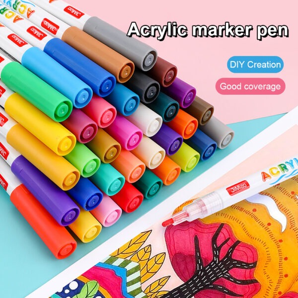 Valve Acrylic Coloring Markers Paint Pen