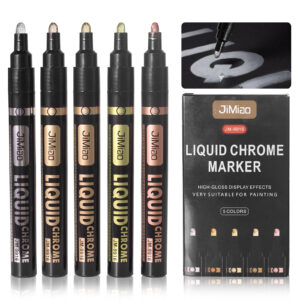 Waterproof Acrylic Metal Color Markers Set