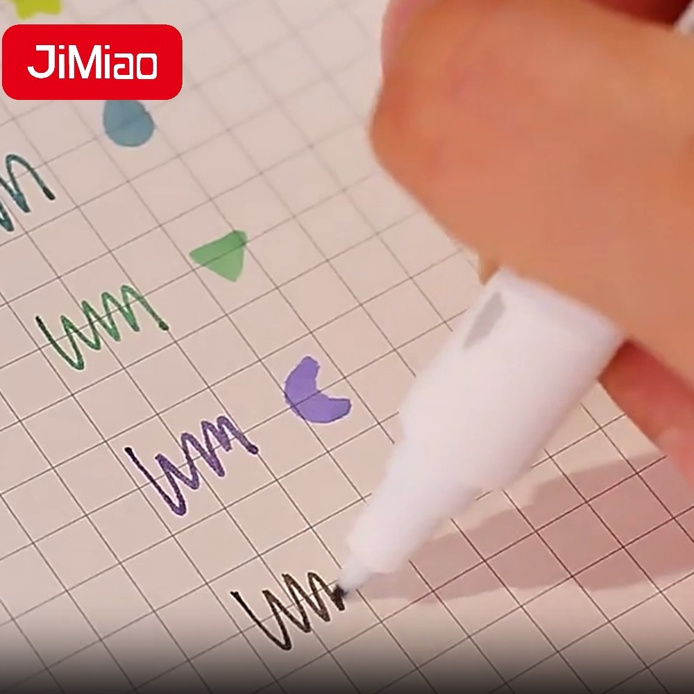 JiMiao Stamp Coloring Markers Pen Set